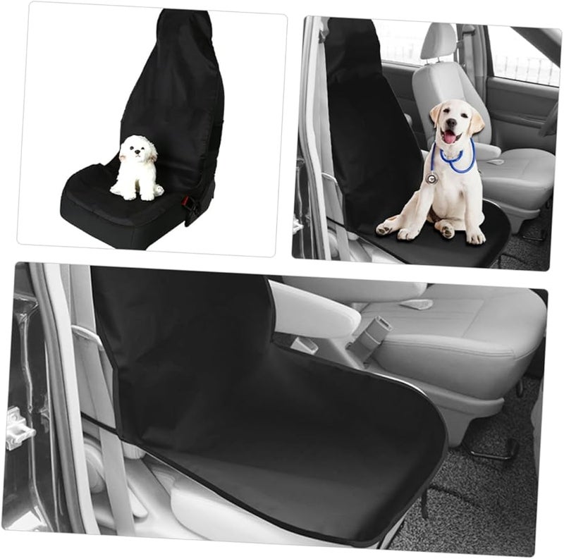 Cabilock Dog Car Seat Cover Protector Pet Liner Kick Mats Scratchproof Portable Black - Image 3